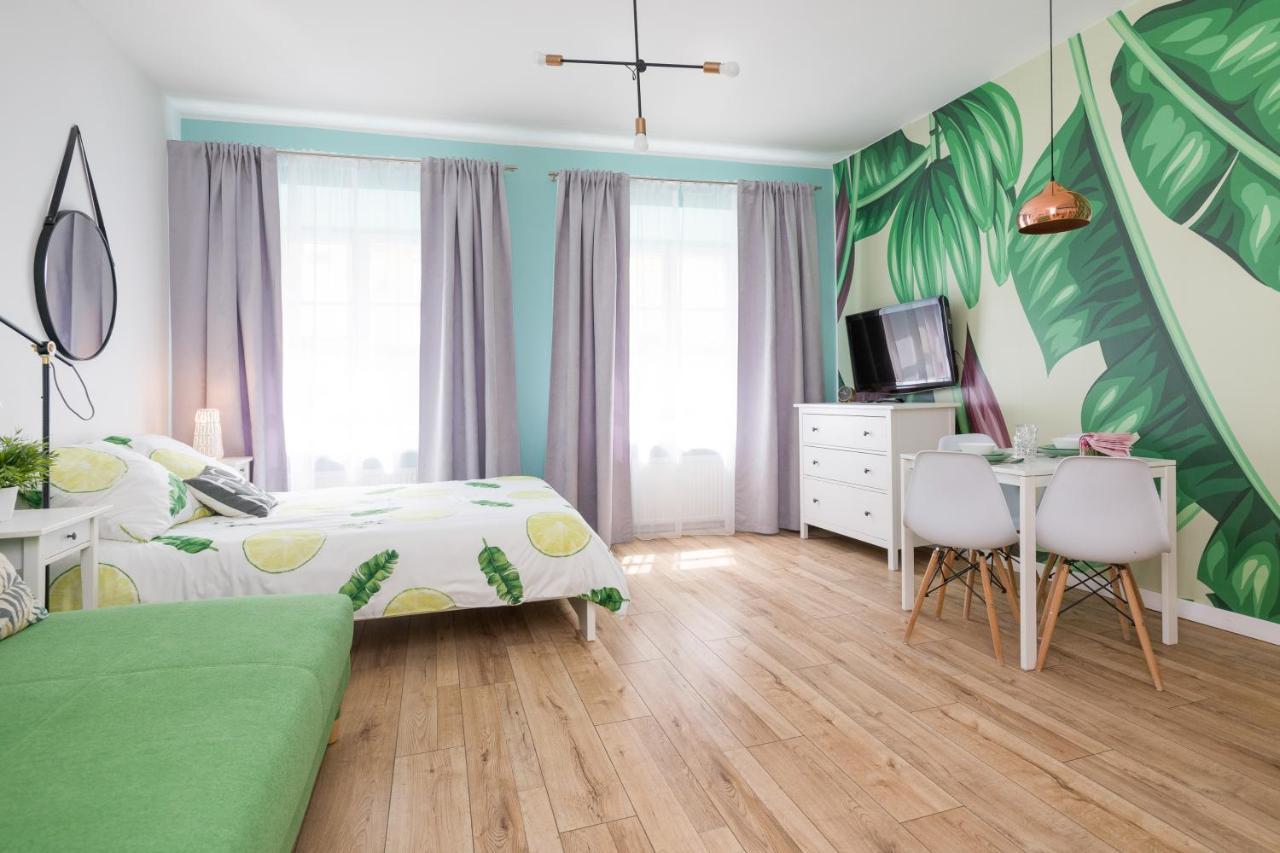 Cozy Modern Studio Green Apartment In Old Town Krakow Dış mekan fotoğraf