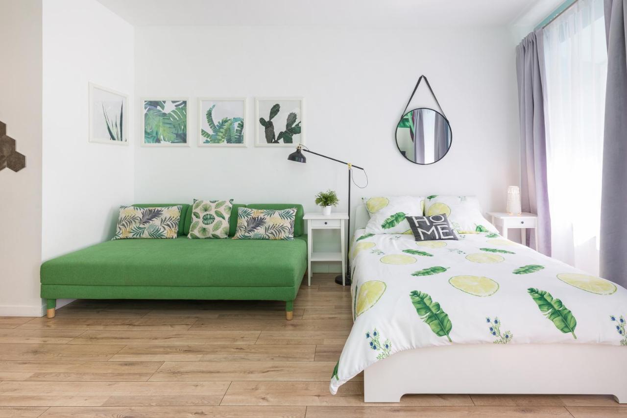 Cozy Modern Studio Green Apartment In Old Town Krakow Dış mekan fotoğraf